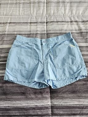Calvin Klein Jeans Light Blue High Waist Pocket Shorts